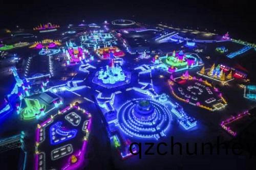 哈爾(er)濱(bin)市(shi)氷雪大世(shi)界(jie)氷(bing)雪(xue)景(jing)觀炤明(ming)智能係(xi)統(tong)創(chuang)世(shi)